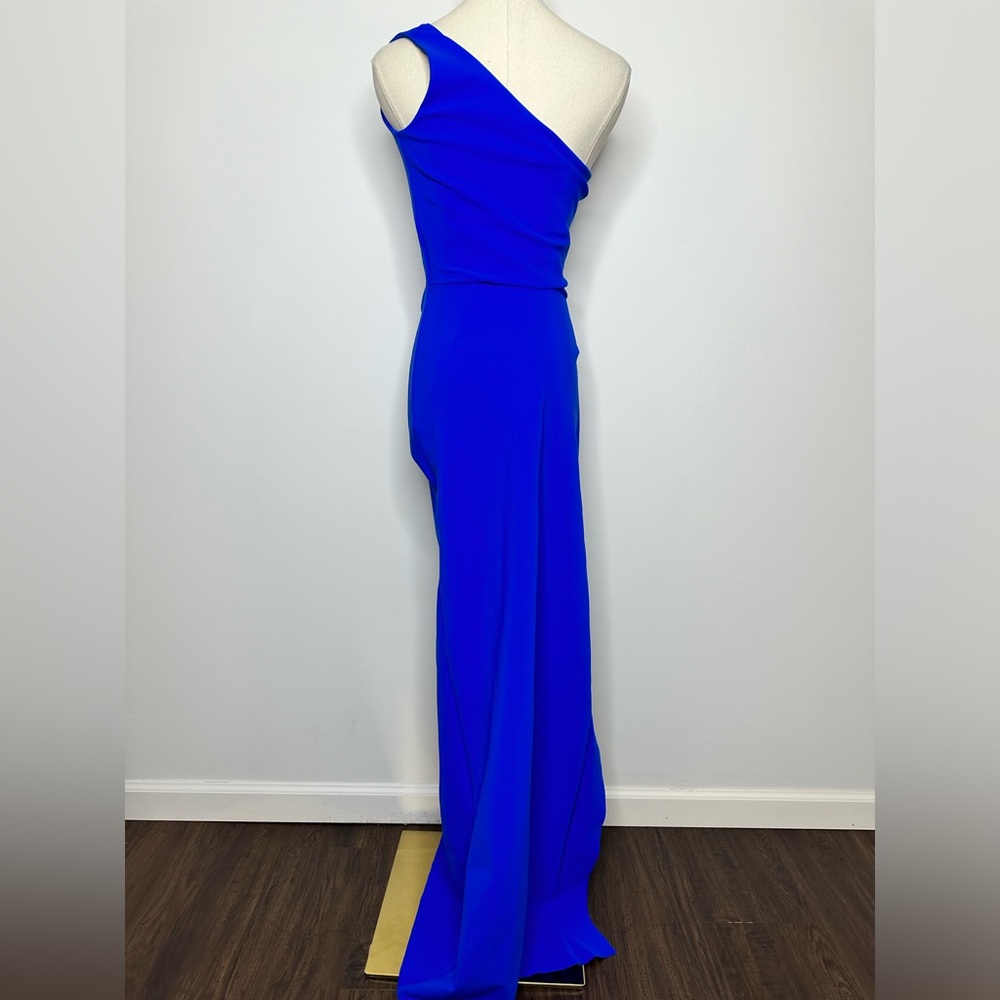 Chiari Boni Lianette One-Shoulder Embellished Gown - Picture 7 of 13